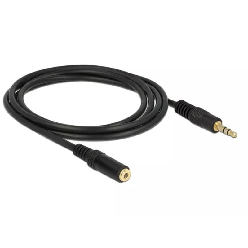 Audio kábel DeLOCK 83766 2m 3,5mm čierny