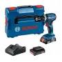 Bosch GSB 18V-45 Professional - príklepová vŕtačka - akumulátor - 2 rýchlosti - kľúčové skľučovadlo 13 mm - 45 N·m - 2 batérie - 18 V (06019K3303)