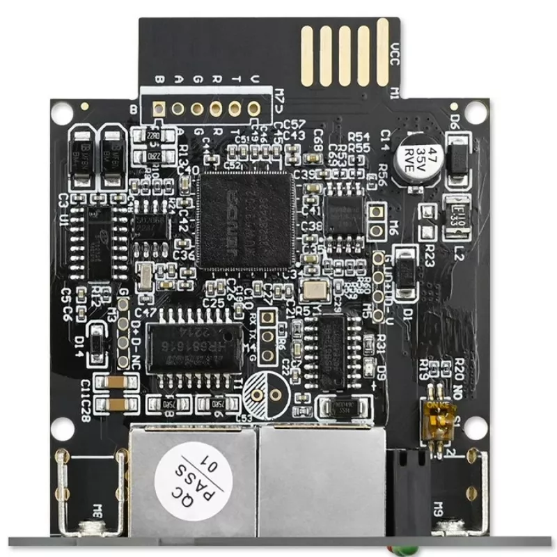 SNMP modul správy siete QOLTEC 50398 na monitorovanie a ovládanie UPS