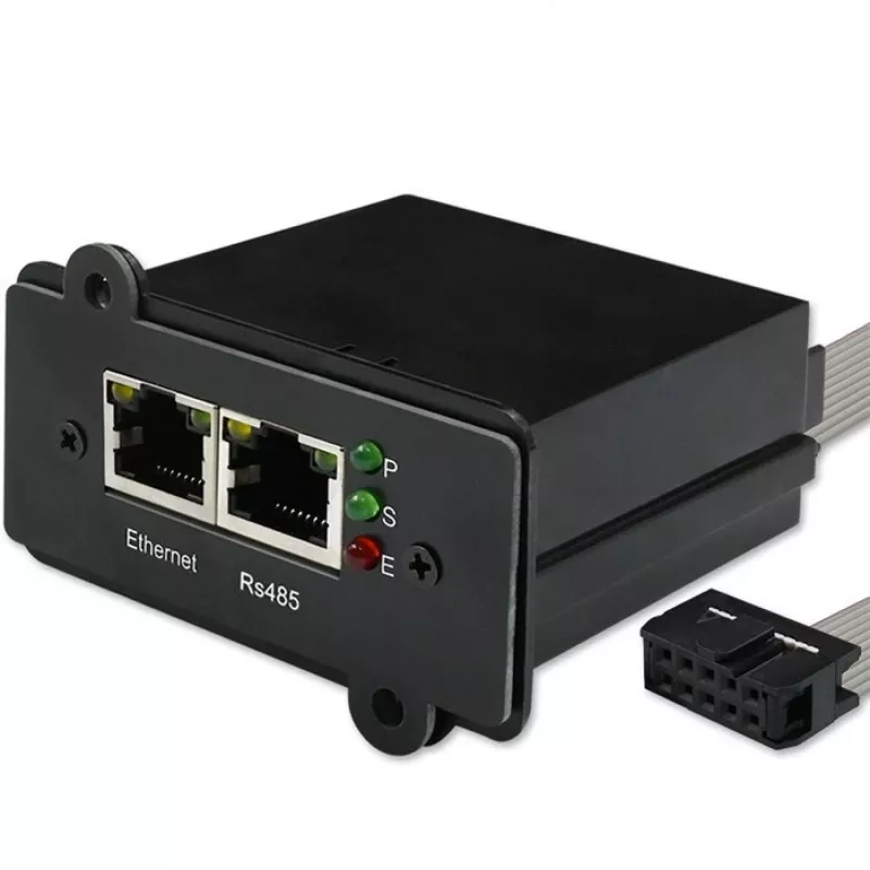 SNMP modul správy siete QOLTEC 50398 na monitorovanie a ovládanie UPS