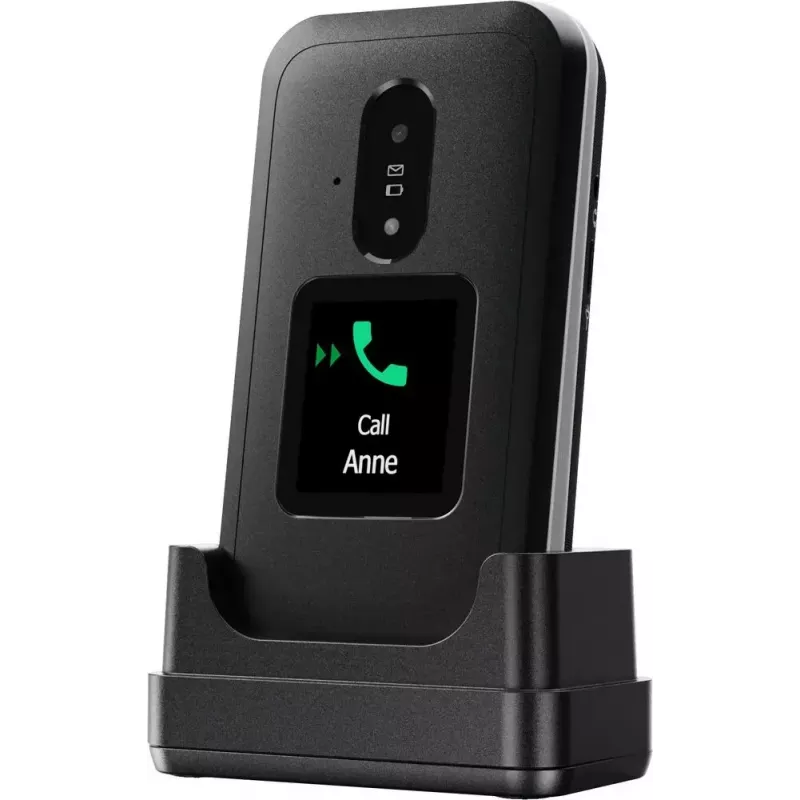 Feature telefón Doro Leva E30 2,8 palca 1150 mAh čierny biely