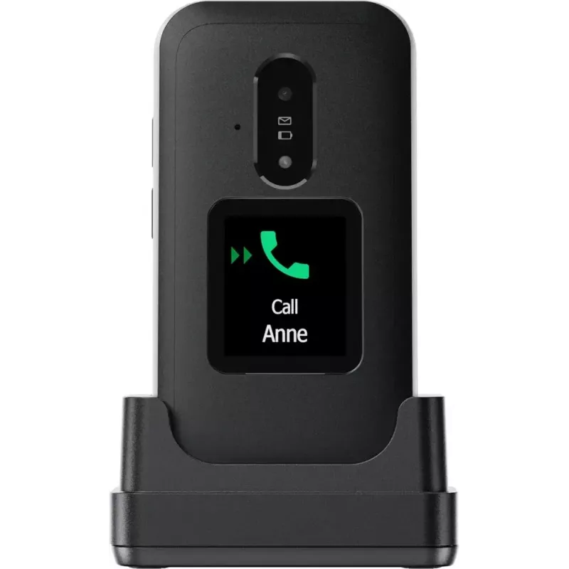 Feature telefón Doro Leva E30 2,8 palca 1150 mAh čierny biely