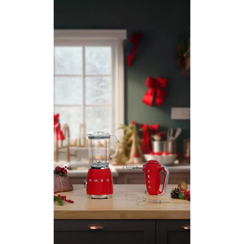 Smeg BLF03RDEU mixér pastelovo červený