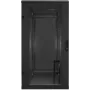 Stojanový sieťový rozvádzač Triton RMA-27-A66-BAX-N1 27U 600x600 čierny