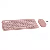 Logitech Pebble 2 Combo klávesnica myš vrátane univerzálny RF Wireless + Bluetooth QWERTZ nemecká ružová (920-012205)