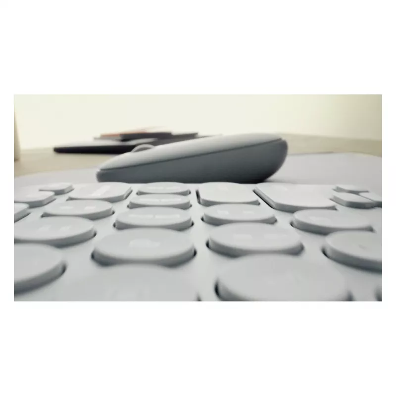 Logitech Pebble 2 Combo klávesnica myš vrátane univerzálny RF Wireless + Bluetooth QWERTZ nemecká ružová (920-012205)
