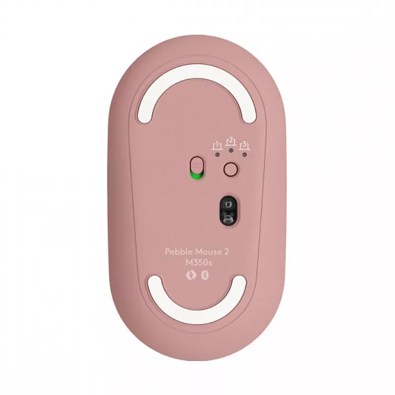 Logitech Pebble 2 Combo klávesnica myš vrátane univerzálny RF Wireless + Bluetooth QWERTZ nemecká ružová (920-012205)