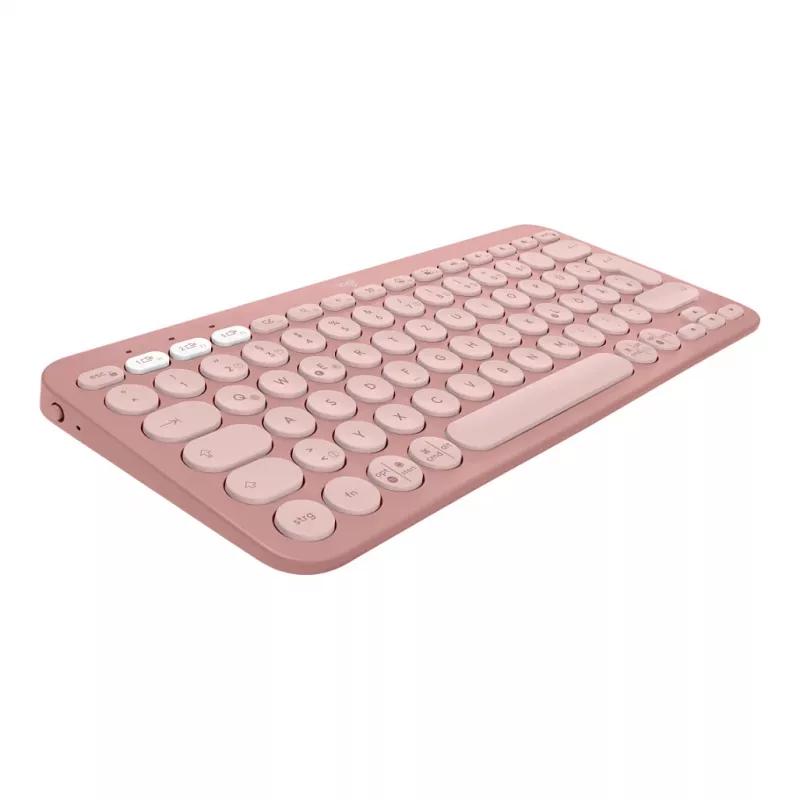 Logitech Pebble 2 Combo klávesnica myš vrátane univerzálny RF Wireless + Bluetooth QWERTZ nemecká ružová (920-012205)