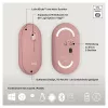 Logitech Pebble 2 Combo klávesnica myš vrátane univerzálny RF Wireless + Bluetooth QWERTZ nemecká ružová (920-012205)