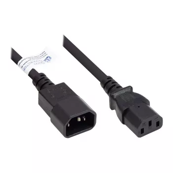 Good Connections P1430-S005 - 0,5 m - C14 spojka - C13 spojka - H05VV-F - 250 V - 10 A