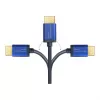 Good Connections 4521-SF015B - 1,5 m - HDMI Type-A (štandard) - HDMI Type-A (štandard) - 3D - 48 Gbit/s - modrá