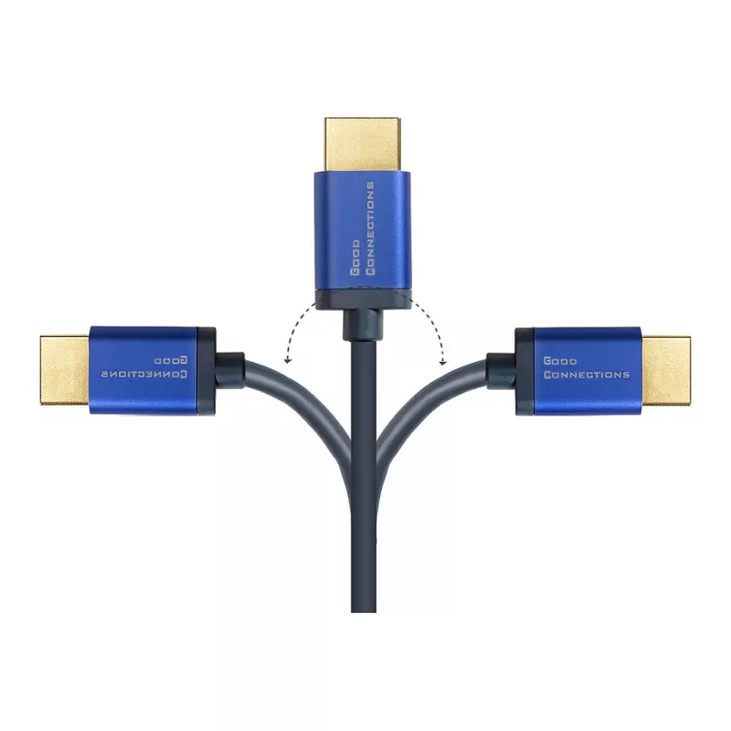 Good Connections 4521-SF015B - 1,5 m - HDMI Type-A (štandard) - HDMI Type-A (štandard) - 3D - 48 Gbit/s - modrá