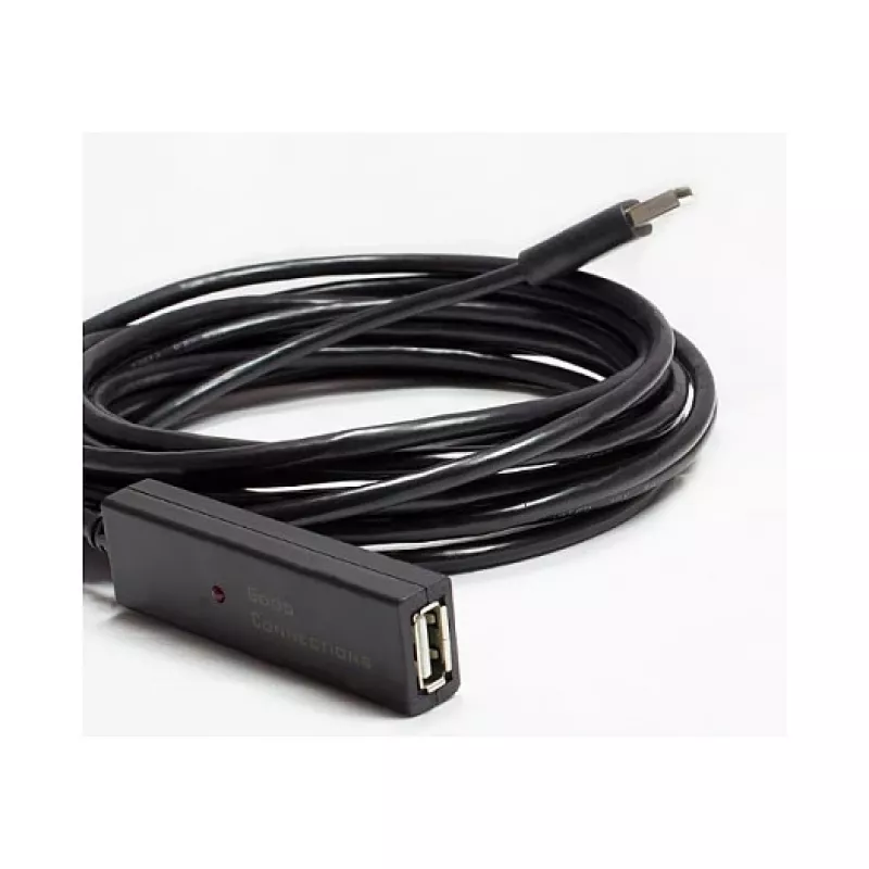 Good Connections GC-M0132 – 10 m – USB A – USB A – USB 2.0 – 480 Mbit/s – čierna