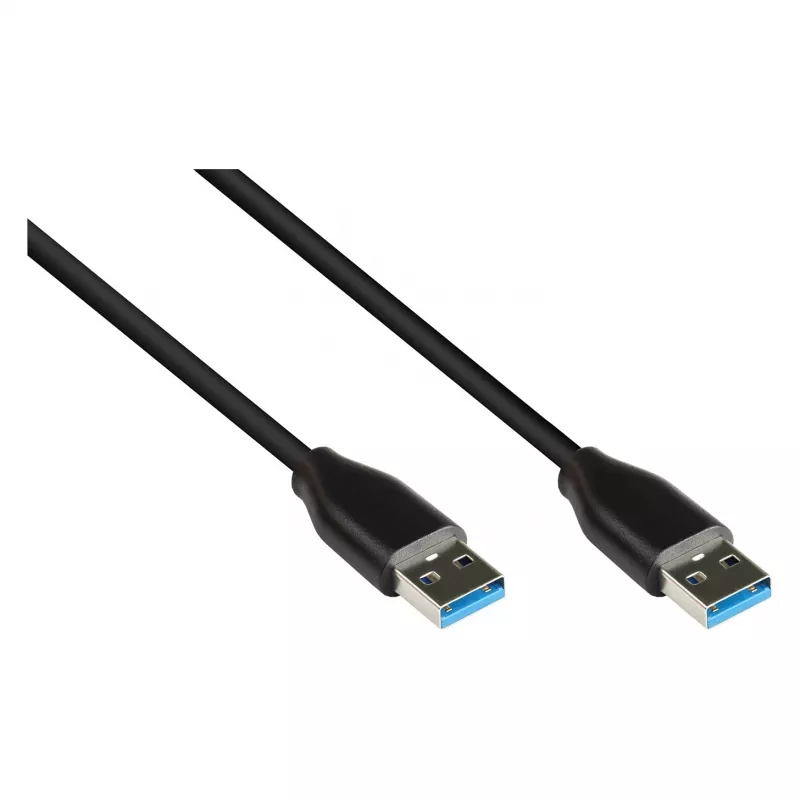 Good Connections 2831-AA010S - 1 m - USB A - USB A - USB 3.2 Gen 2 (3.1 Gen 2) - 10000 Mbit/s - čierna