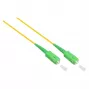 Alcasa LW-S903LASA optický kábel 3 m LC/APC SC/APC FTTH G.652D žltý (LW-S903LASA)