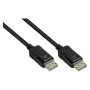 DisplayPort 2.0 kábel, 54 Gbit/s, UHBR 13.5, 4K @240Hz / 8K @60Hz, medený vodič, čierna, 2m, Good C (DP20-020)