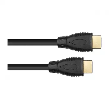 Prepojovací kábel HDMI 2.0b, 4K / UHD @60Hz, 18 Gbit/s, pozlátené kontakty, čierna, 3m, Good Connecti (4520-030)