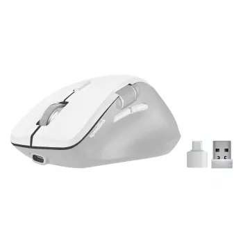 Speedlink LIBERA nabíjateľná bezdrôtová Bluetooth tichá myš biela