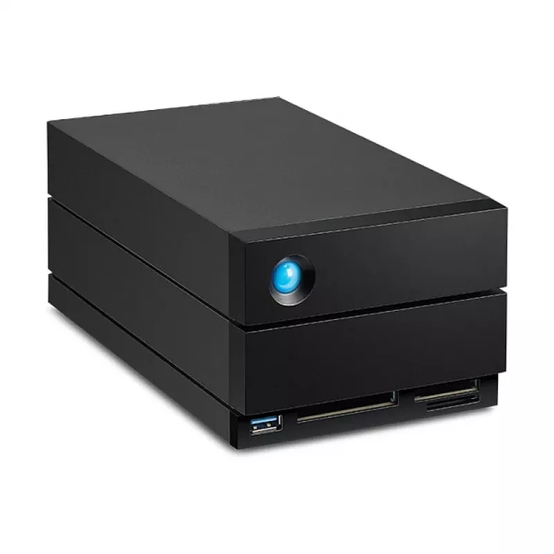 LaCie 2big Dock v2 60 TB stolové diskové puzdro, 2-slotové HDD úložisko