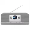 TechniSat DIGITRADIO 372 CD BT kuchynské rádio analógové a digitálne antracitové, strieborné