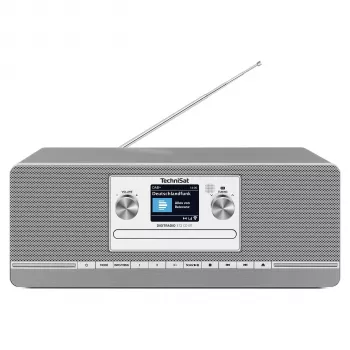 TechniSat DIGITRADIO 372 CD BT kuchynské rádio analógové a digitálne antracitové, strieborné