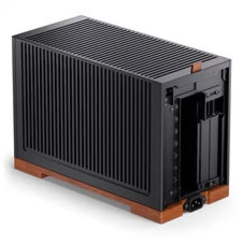 Jonsbo T9 čierna PC skriňa Mini skriňa ITX PCIe 5.0 riser kábel – strieborná (T9 SILVER PCIE 5.0)
