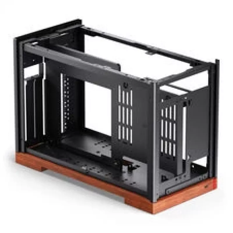 Jonsbo T9 čierna PC skriňa Mini skriňa ITX PCIe 5.0 riser kábel – strieborná (T9 SILVER PCIE 5.0)
