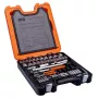 Bahco S106 sada nástrčných kľúčov, 1/4" a 1/2", 430 mm