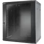 Televes MSR1915B – nástenný rack – 17U – 60 kg – uzamykanie – 33 kg – čierna