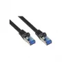 Alcasa 8060-SF100S sieťový kábel 10 m Cat6a S/FTP (S-STP) čierny (8060-SF100S)