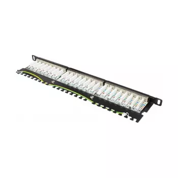 Alcasa GC-N0136 - Gigabit Ethernet - RJ45 - Cat6 - 22/26 - čierna - oceľ (GC-N0136)