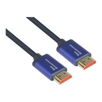 Good Connections 4521-SF020B – 2 m – HDMI Type-A (štandard) – HDMI Type-A (štandard) – 48 Gbit/s – Audio Return Channel (ARC) – modrá