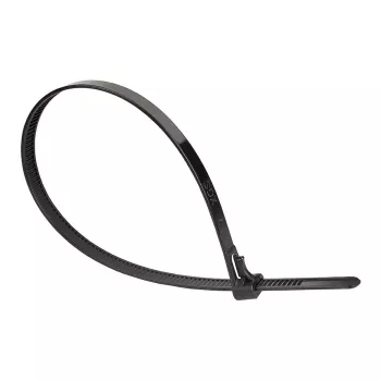 Good Connections KAB-R30S74 – opakovane použiteľná káblová spona – nylon – čierna – 8,3 cm – V2 – -40 – 85 °C