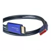 Alcasa 4860-SF010B video kábel adaptér 1 m DisplayPort HDMI modrý (4860-SF010B)