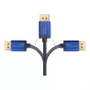 Alcasa 4860-SF010B video kábel adaptér 1 m DisplayPort HDMI modrý (4860-SF010B)