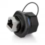 Alcasa IC06-R103 - RJ45 - čierna - meď - plast - silikagél - IP65 - IP67 - -40 - 80 °C (IC06-R103)