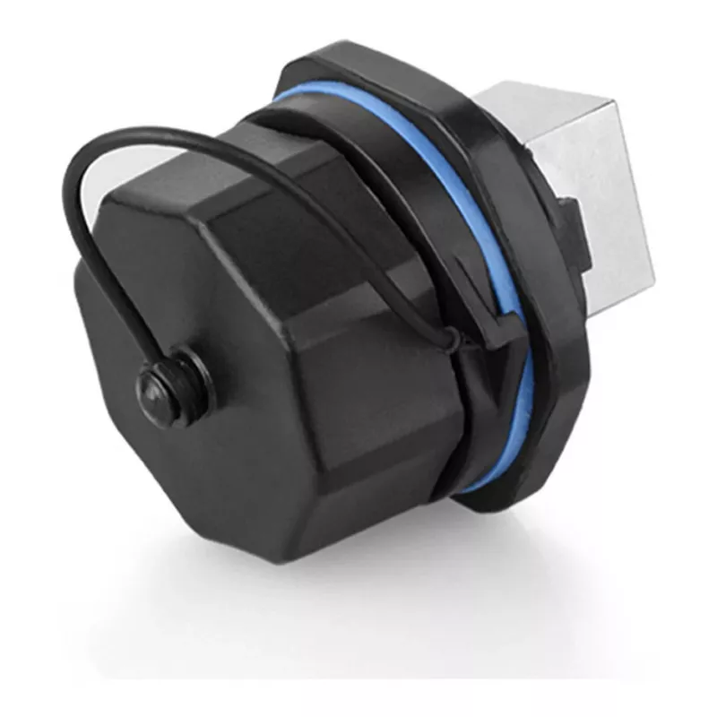 Alcasa IC06-R103 - RJ45 - čierna - meď - plast - silikagél - IP65 - IP67 - -40 - 80 °C (IC06-R103)