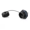 Alcasa IC06-R103 - RJ45 - čierna - meď - plast - silikagél - IP65 - IP67 - -40 - 80 °C (IC06-R103)