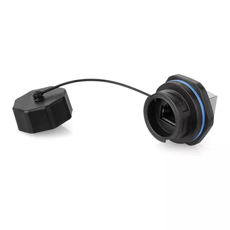 Alcasa IC06-R103 - RJ45 - čierna - meď - plast - silikagél - IP65 - IP67 - -40 - 80 °C (IC06-R103)