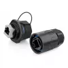 Alcasa IC06-R103 - RJ45 - čierna - meď - plast - silikagél - IP65 - IP67 - -40 - 80 °C (IC06-R103)