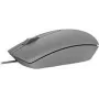 Dell MS116 - myš - optická - 2 tlačidlá - káblová - USB - sivá (84RFJ)