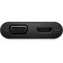 DELL USB-C - HDMI / VGA / Ethernet / USB 3.0 - čierny - káblový - USB 3.2 Gen 1 (3.1 Gen 1) Type-C - 10,100,1000 Mbit/s - čierny - 1920 x 1080 pixelov - Dell (DA200)
