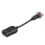 HP - DVI adaptér - DisplayPort (konektor samec) na DVI-D (konektor samica) - čierny - pre Quadro FX 3800 (481409-001,FH973AA)