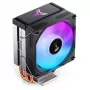 CPU chladič Jonsbo CR-1300 EVO 90mm čierny — vzduchový chladič, 90-mm ventilátor