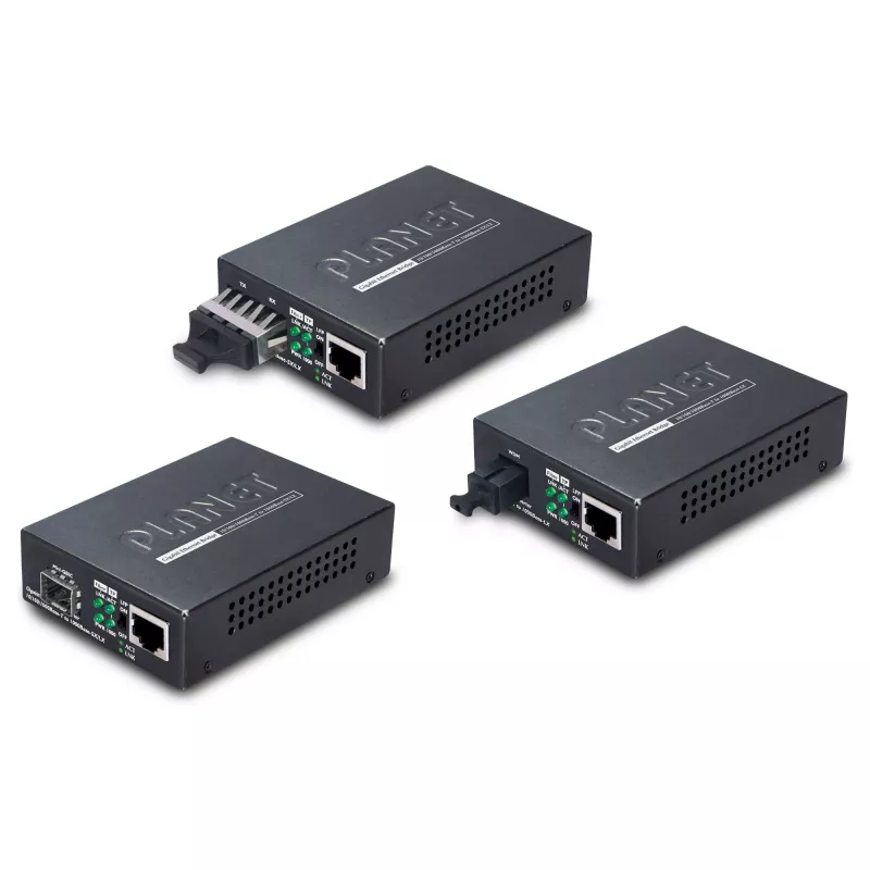 Planet GT-806B15 - mediakonvertor - GigE - 10Base-T, 1000Base-LX, 100Base-TX, 1000Base-T - RJ-45 /