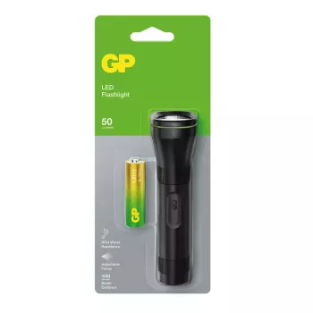 Ručná baterka GP Lighting 450066 čierna 50 lm 30 m 24 h