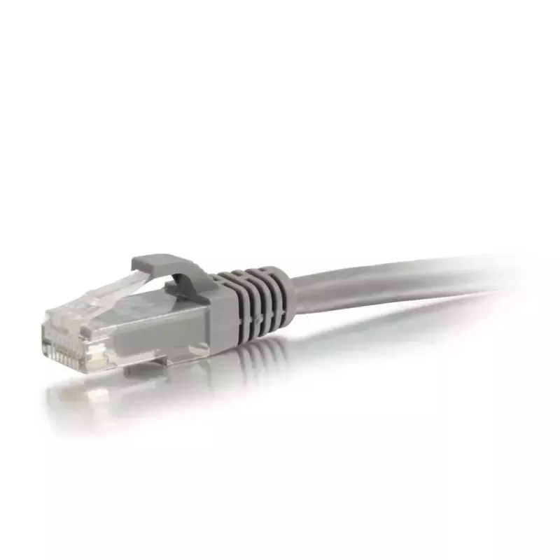 C2G 3 m Cat6 tienený UTP sieťový patch kábel sivý