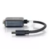 C2G Mini DisplayPort na DVI adaptér 20 cm Thunderbolt na DVI-D čierny
