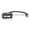 C2G Mini DisplayPort na DVI adaptér 20 cm Thunderbolt na DVI-D čierny