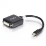 C2G Mini DisplayPort na DVI adaptér 20 cm Thunderbolt na DVI-D čierny